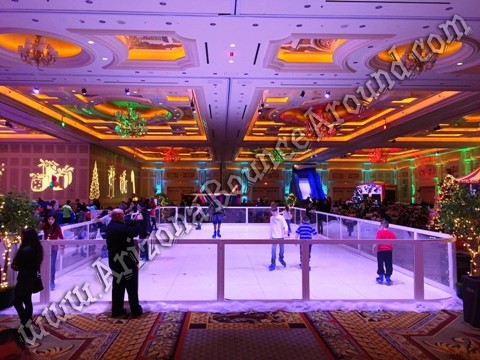 Portable Ice Skating Rink Rental - Holiday Party Ideas - Phoenix, Scottsdale, Tempe, AZ